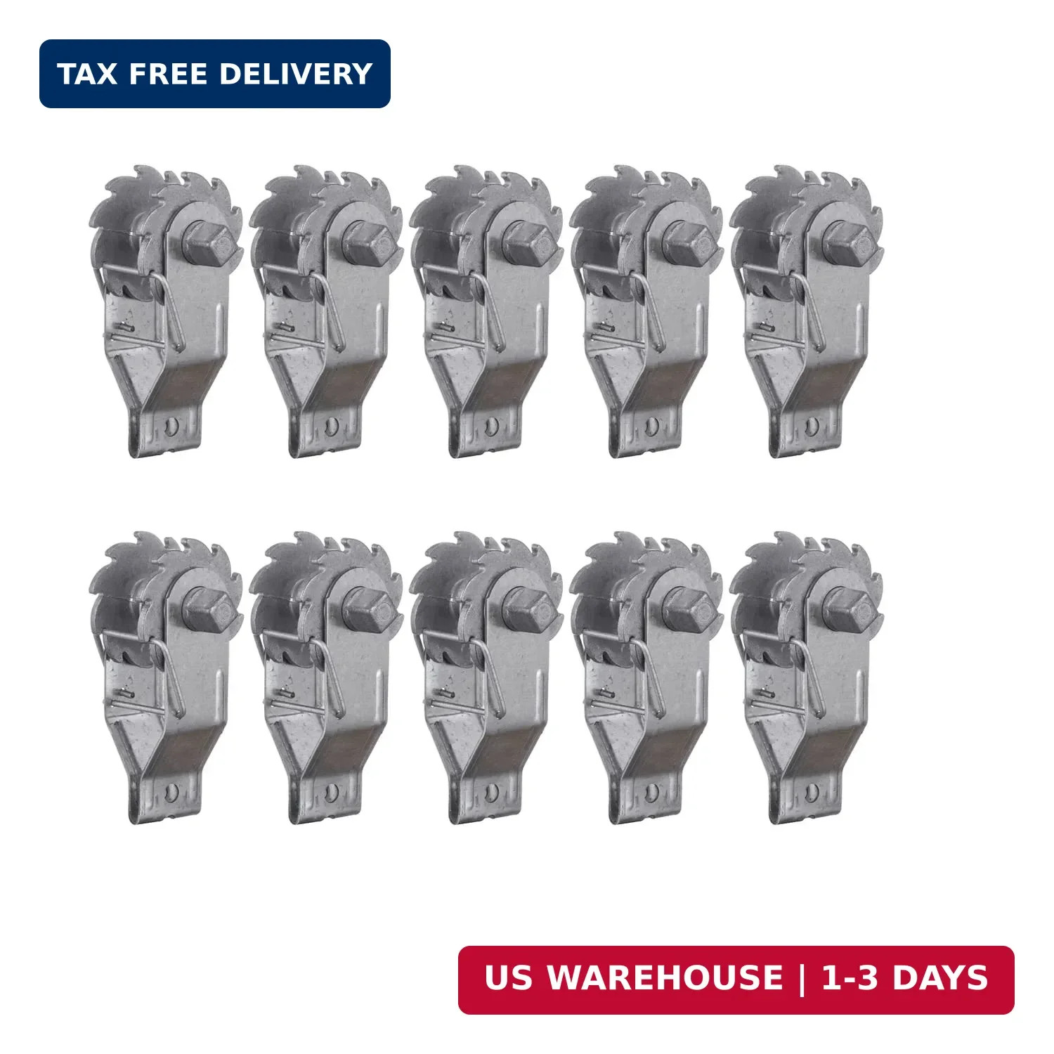 Electric Fence Wire Strainer, 10PCS Heavy Duty Inline Wire Tensioner, Wire Ratch