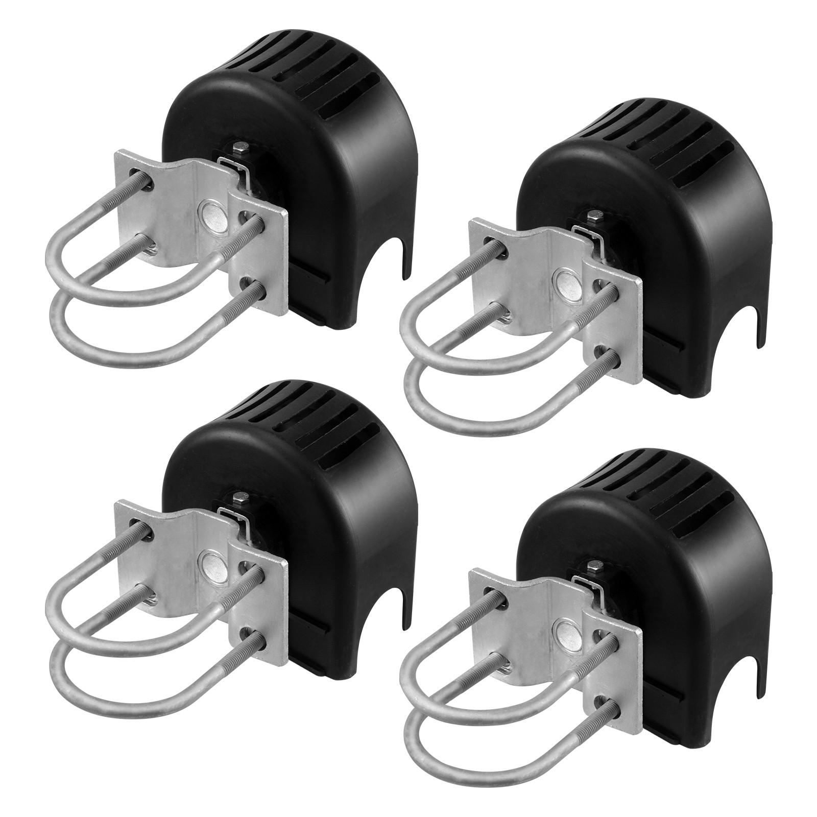 Uimoso Cantilever Sliding Gate Kit with U-Groove Wheels and Track Cover