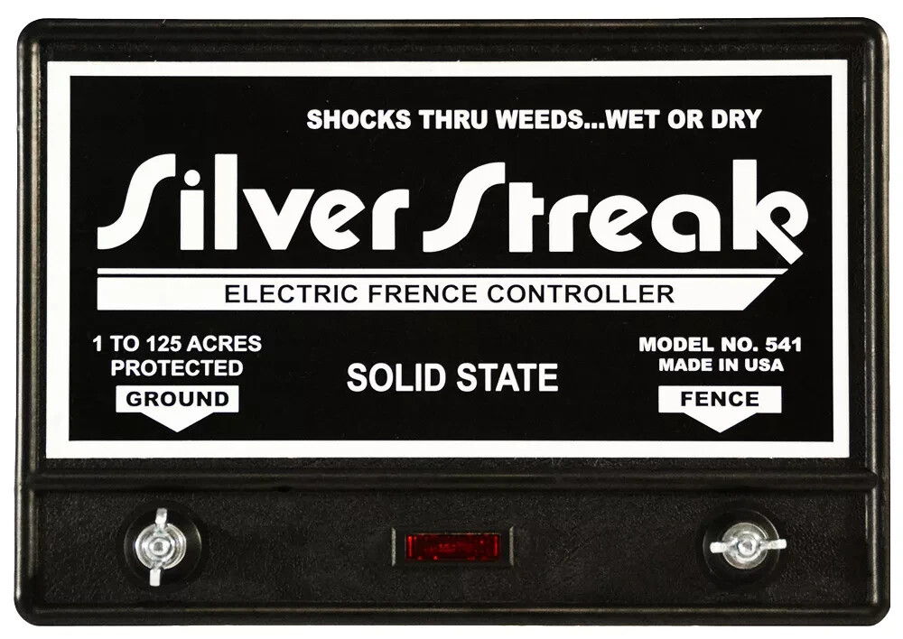 Silver Streak 541 Electric Fence Charger – Made is USA – Electra Manufacturing