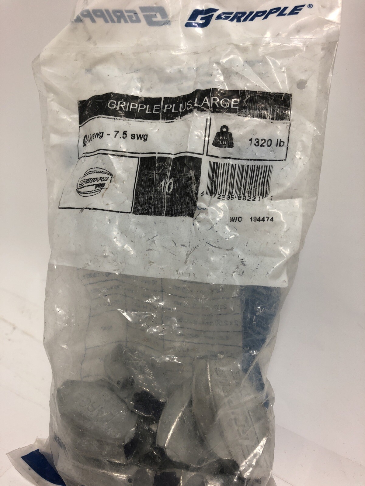 2883 Gripple Plus Fence Wire Tensioner & Joiner, Large, 10-Pack