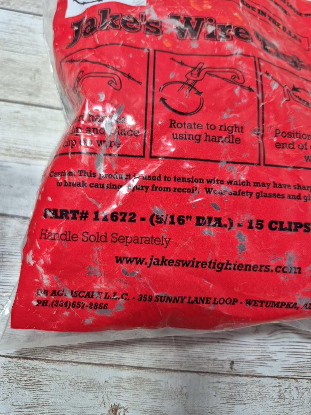 Jakes Wire Tighteners 15-Pack 5/16″ Clips Part # 11672 Tighten Loose Wire