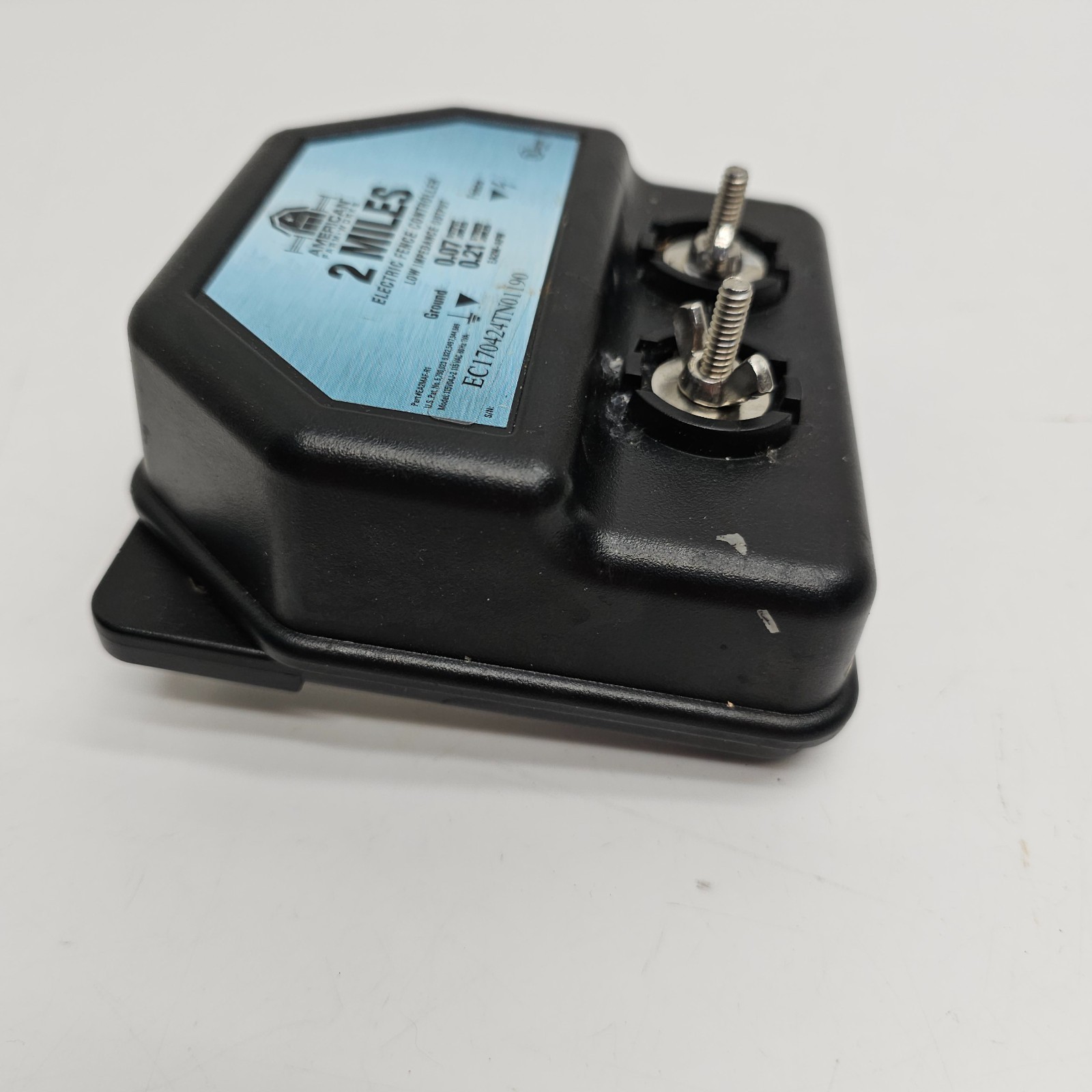 American Farm Works Fence Controller EA2M-AFW 2 Mile Black Energizer