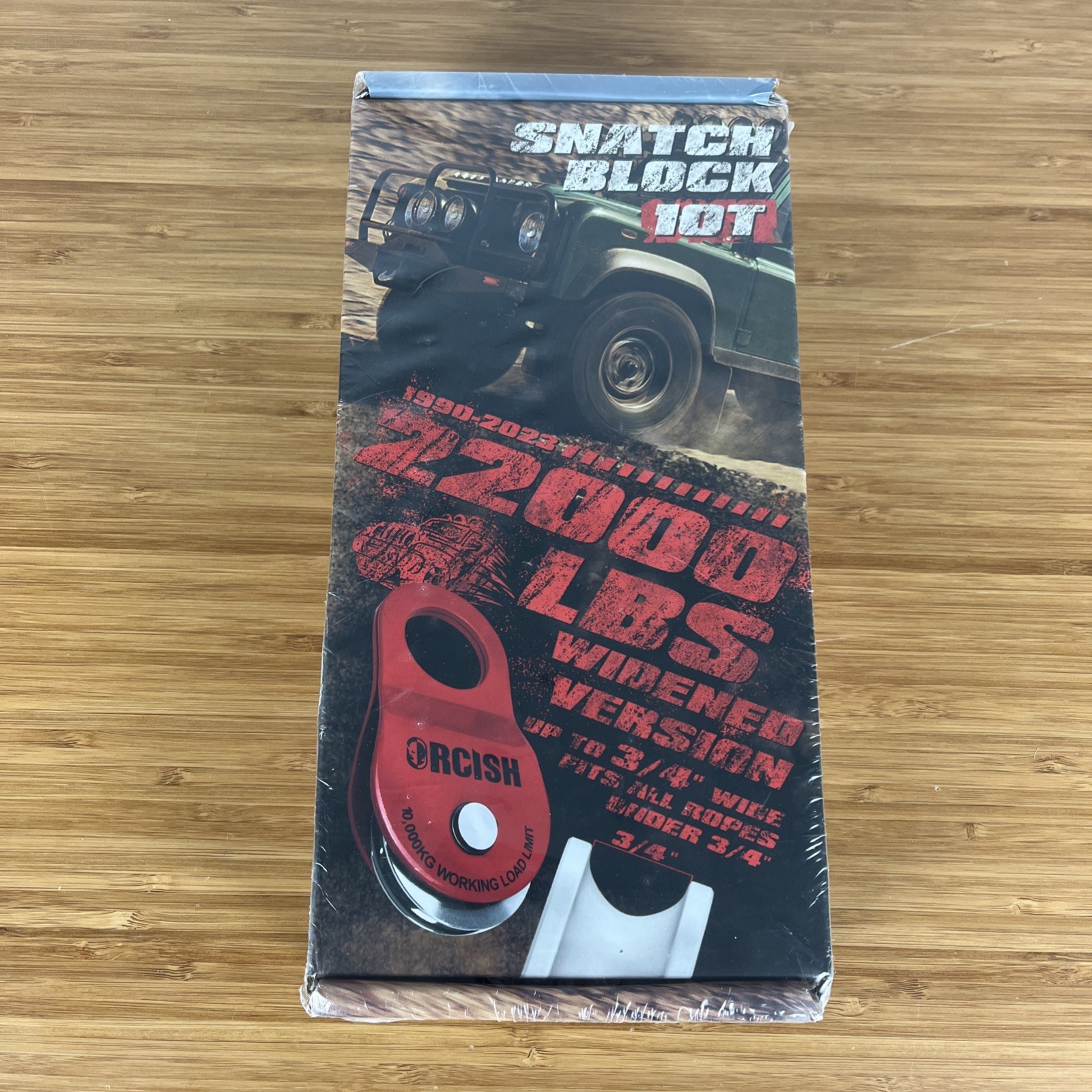 10 Ton Snatch Block 22000 LBS Capacity Block and Tackle Pulley System Work