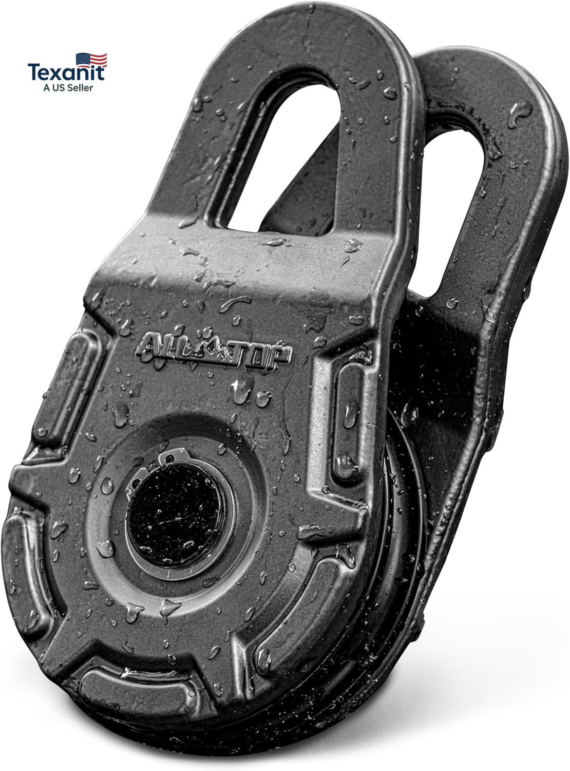 Forged Snatch Block (18 Ton Work Load) Extreme Recovery Winch Pulley System for