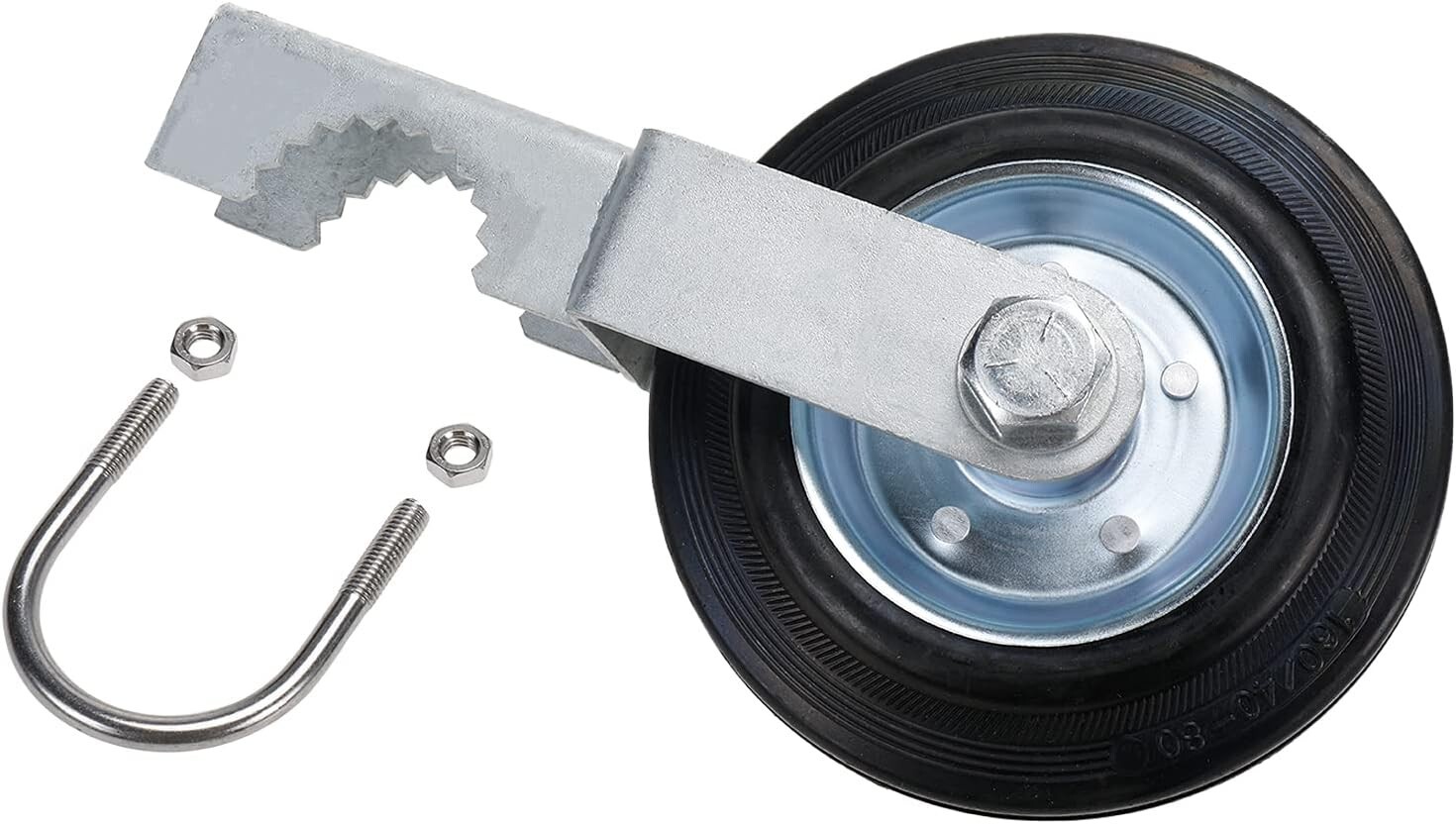 Gate Helper Wheel 1 5/8″ Thru 2″ Gate Frames 6″ Metal Swing Gate Support