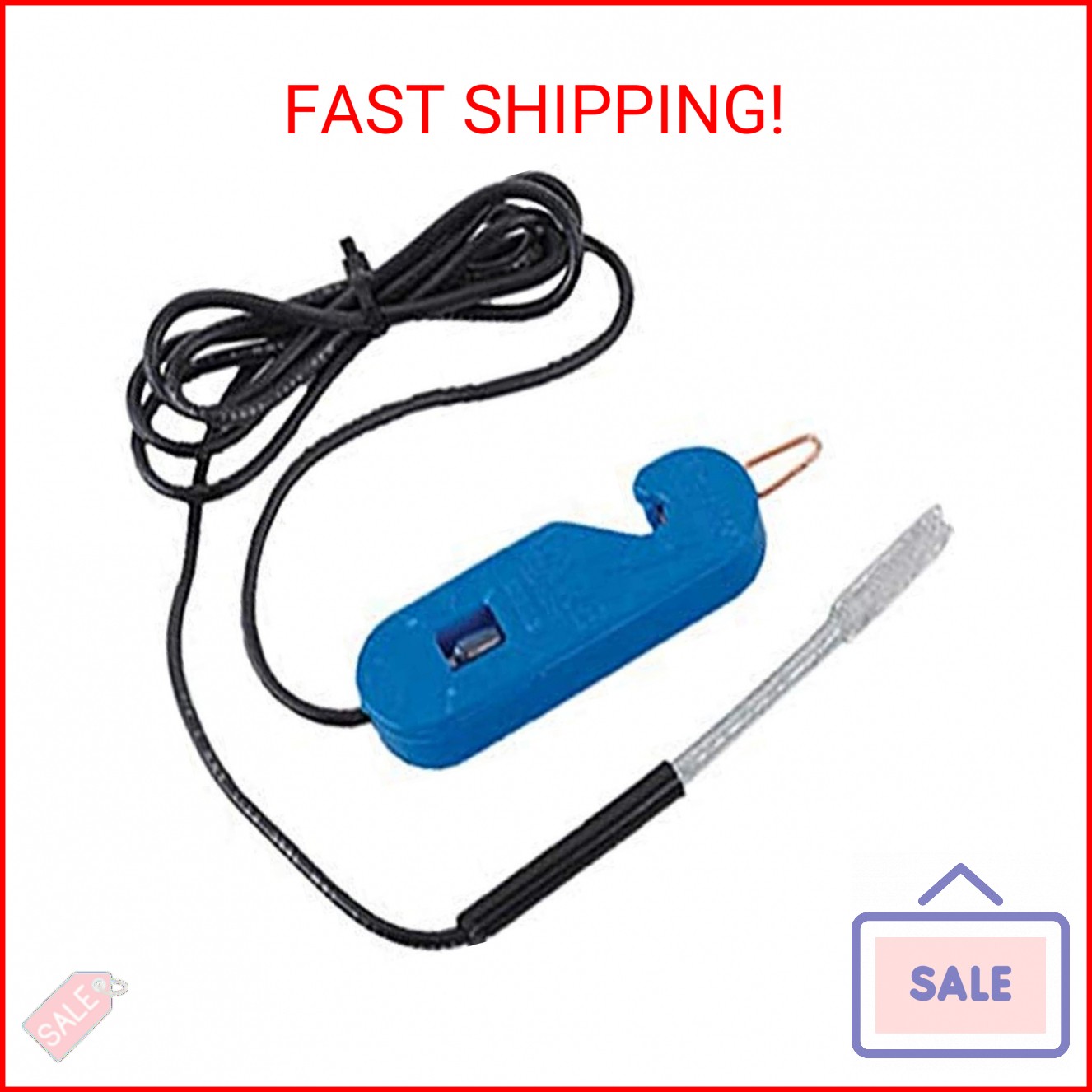 Gripple Dare Products 460 185604 Electric Fence Tester, Blue