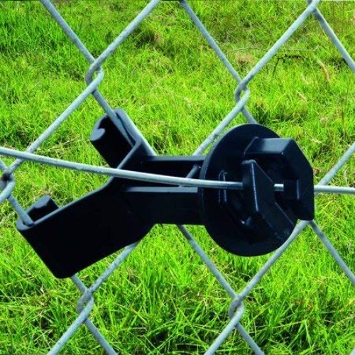 Black Electric Fence Insulators – 25PCS Extended, Durable and Impact Resistant