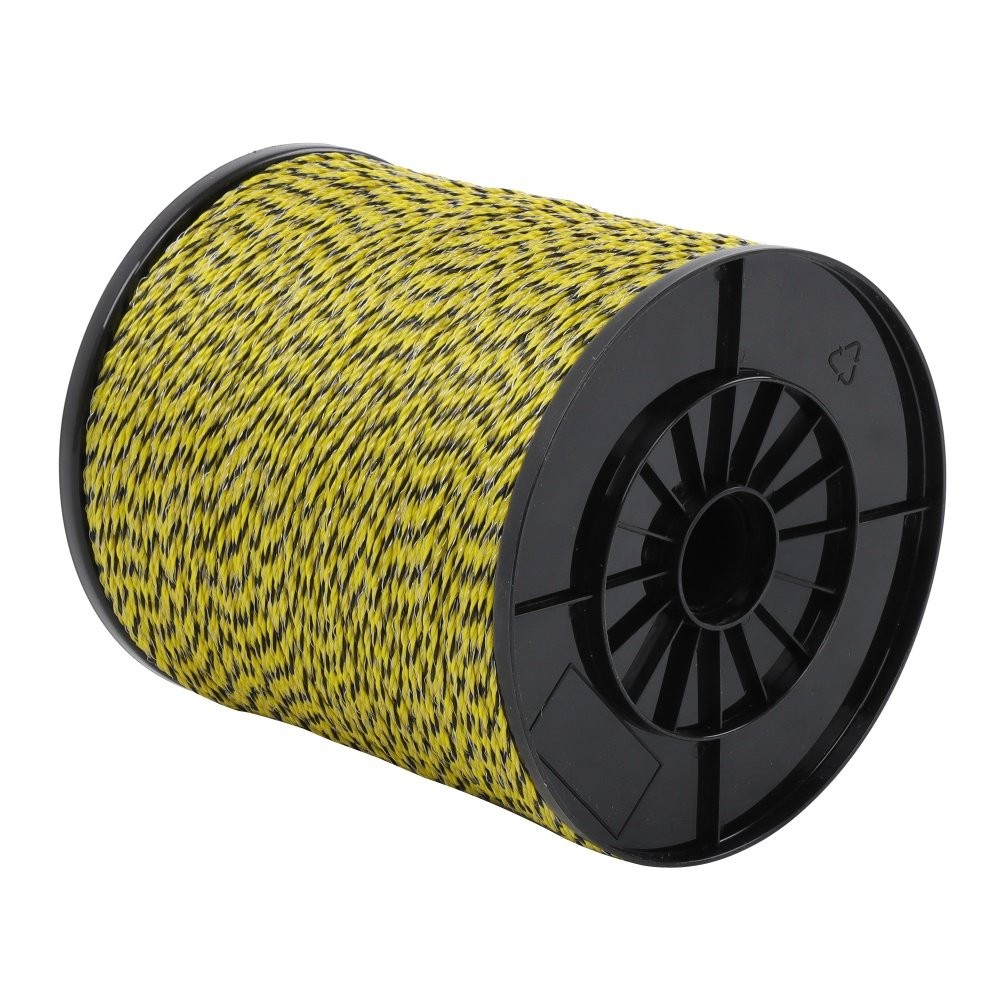 Upgraded Electric Fence Polywire 3366 Feet 1026 Meters 6 Stainless Steel Strand
