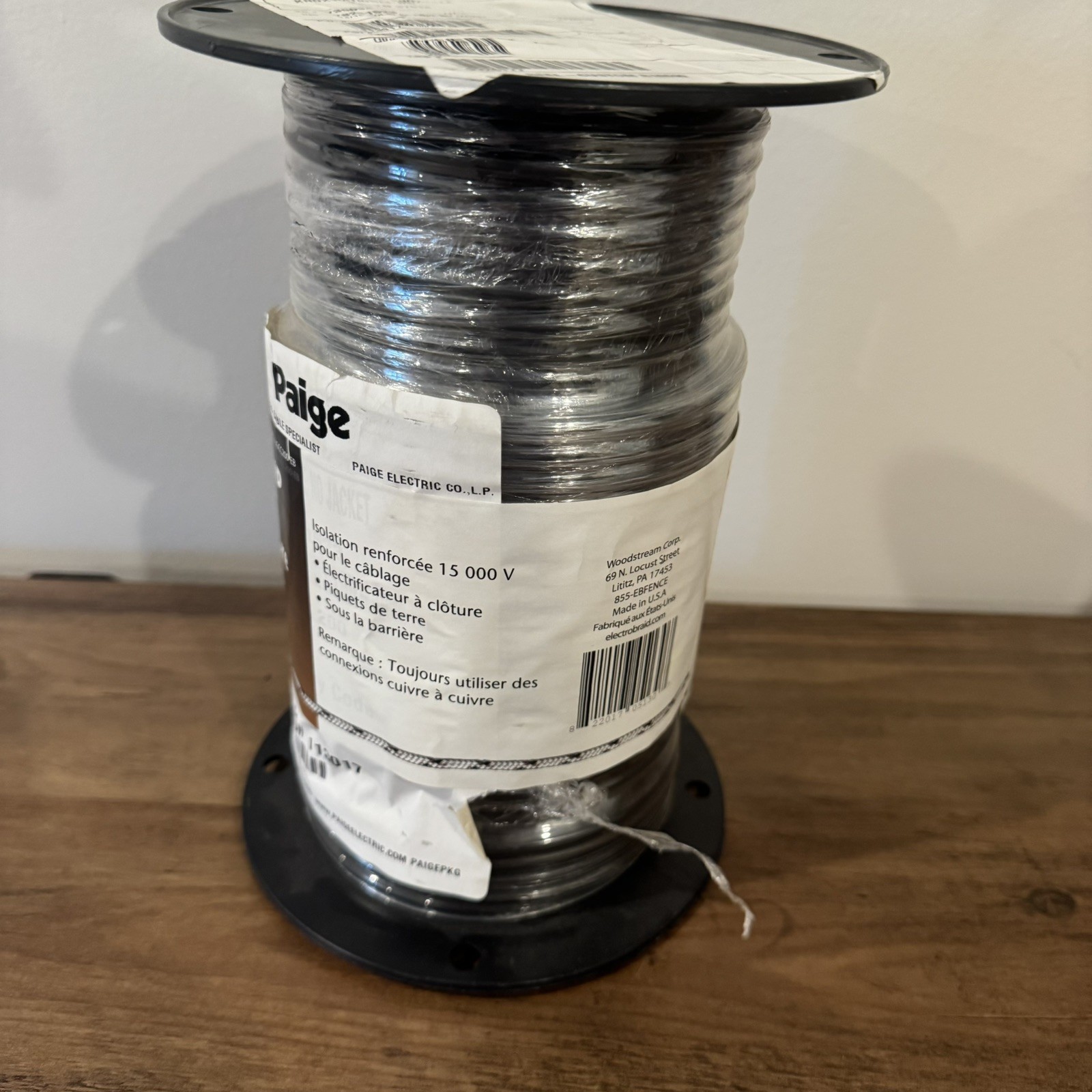 ElectroBraid 200 ft High-Voltage Insulated Copper Lead Out Fence Wire UGCC200