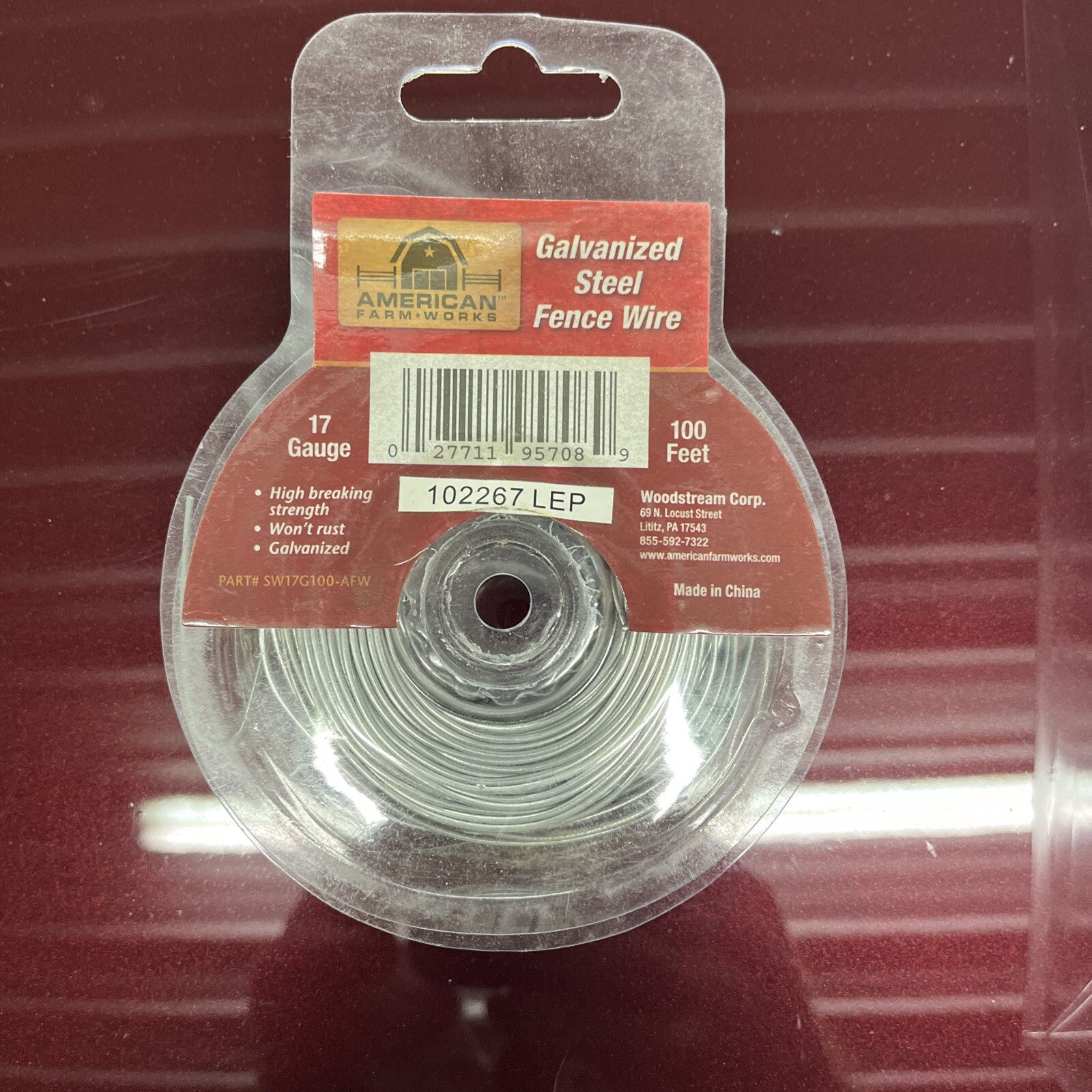 NEW American Farm Works 2 Mile Electric Fence Controller AC Powered, With Wire