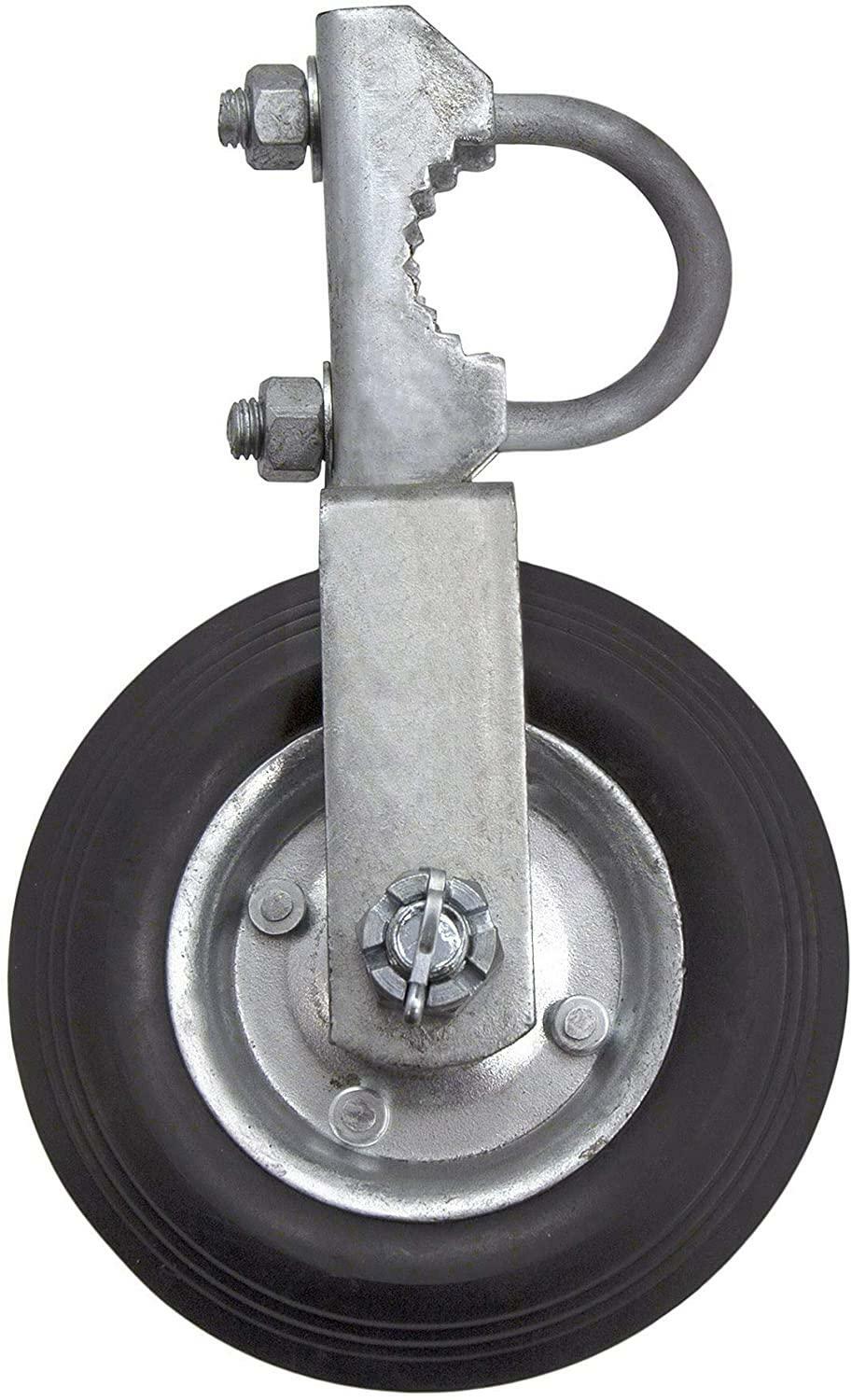 6″ Single Swing Gate Wheel For 1-5/8″ or 2″ [1-7/8 OD] Round Gate Frame