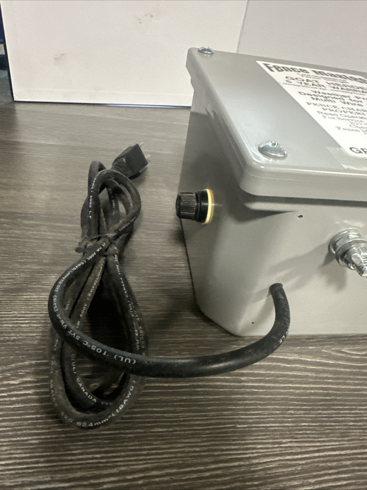 Fence Master Low-Impedance Electric Fence Charger 110V USA-Made Display Model