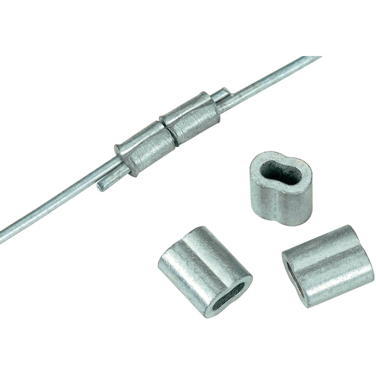 Dare 10 Ga. & 11 Ga. Zinc Plated Copper Splicing Sleeve (10-Pack) DP3 4/10 Dare