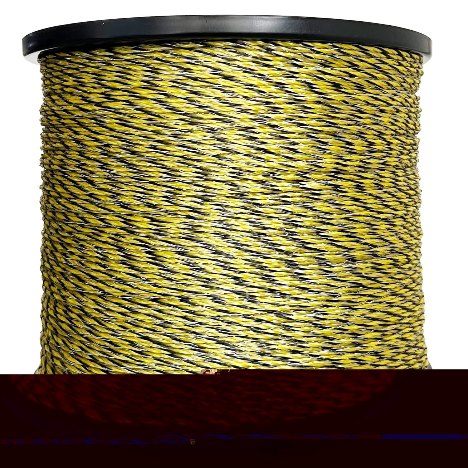 Upgraded Electric Fence Polywire 3366ft, 6 Stainless Steel Strands, UV Resistant
