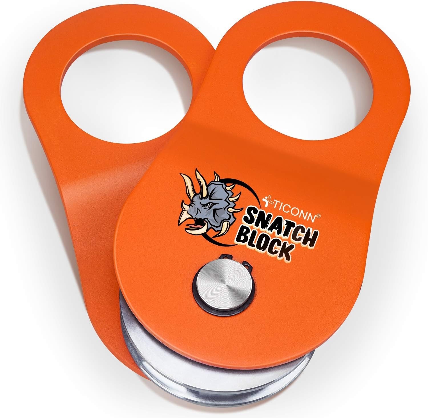 10 Ton Winch Snatch Block Towing Pulley Blocks 22,000 LBS Capacity, Heavy Dut…