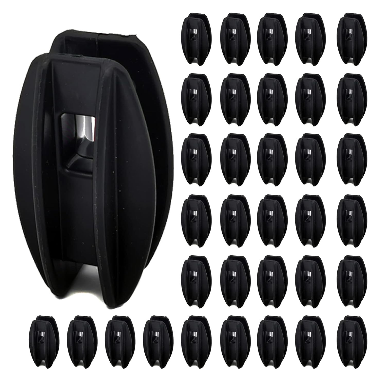 40 Pcs Black Electric Fence Corner Post insulators