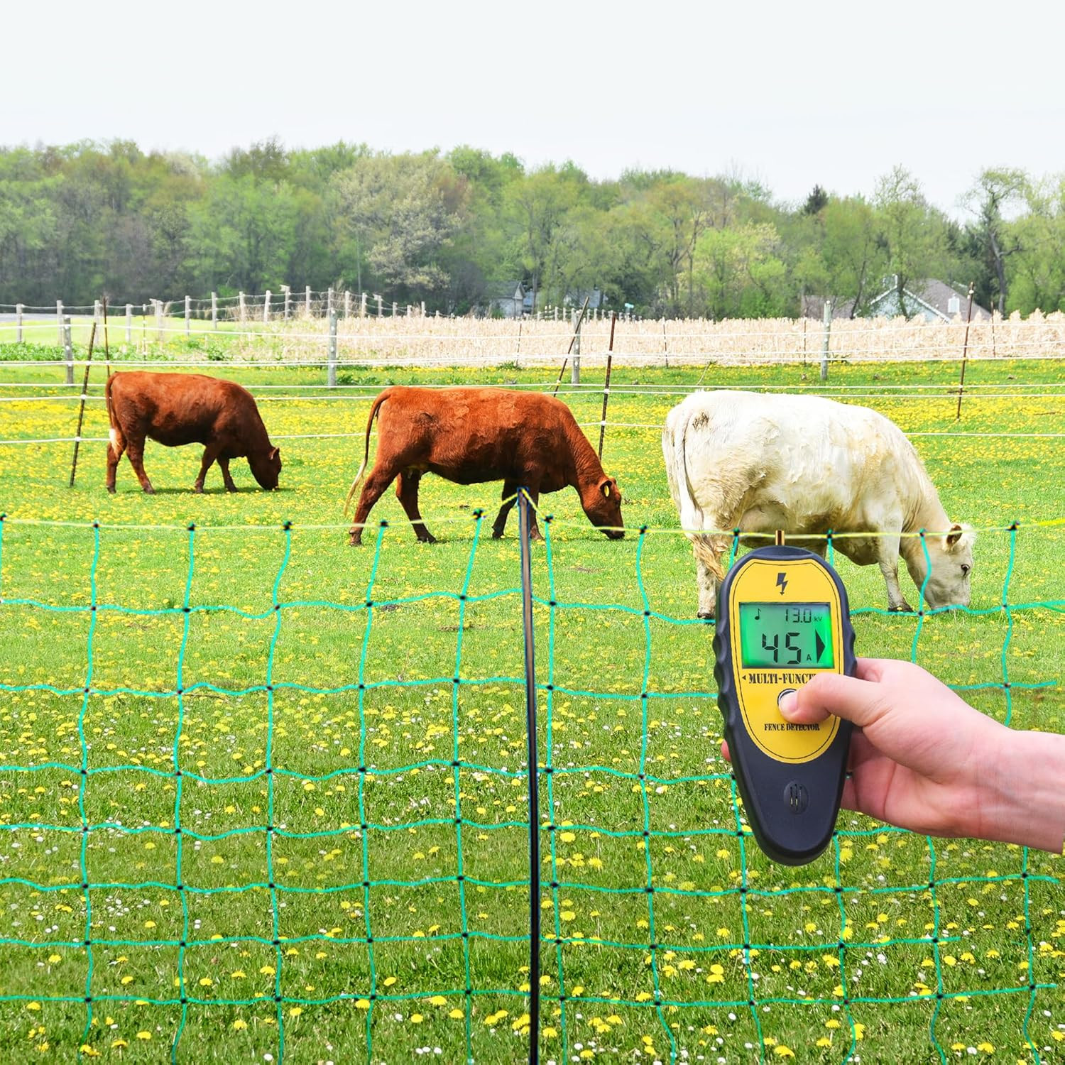 Electric Fence Tester and Fault Finder, 15KV Digital Electric Fence Voltage Test