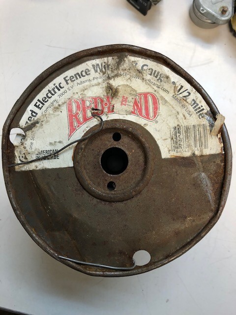 Red Brand Silver Galvanized Steel Electric-Powered Fence Wire