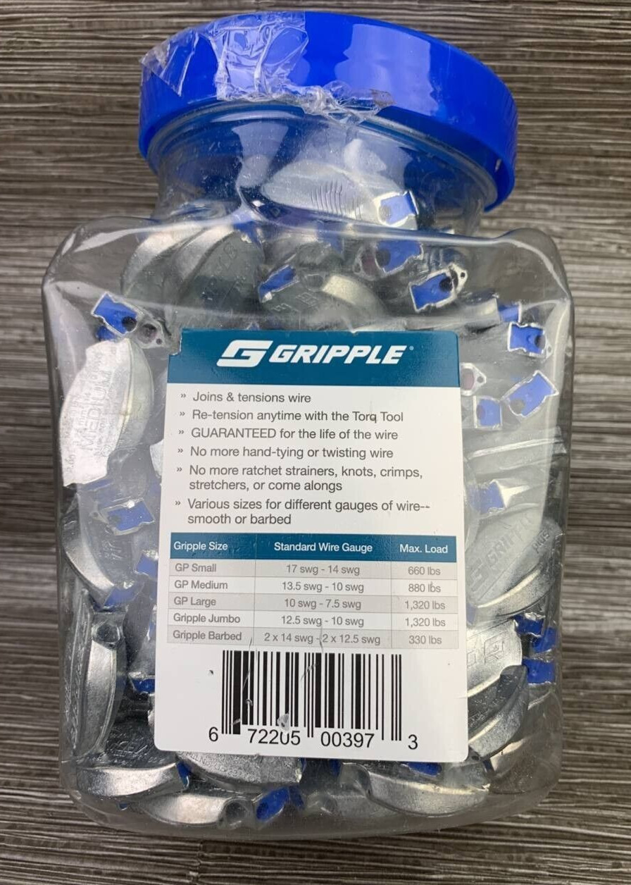 197 Pcs Gripple Bekaert Medium Joiner