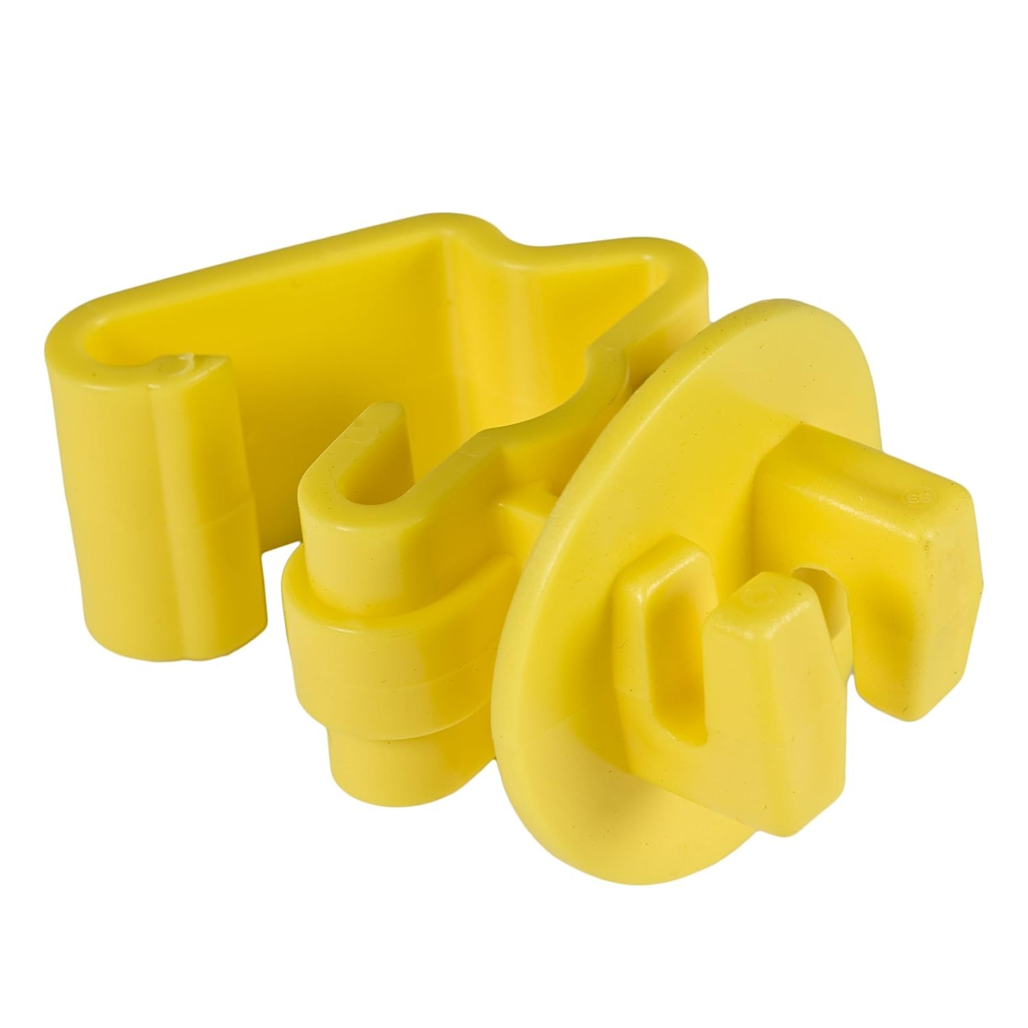Electric Fence T Post Insulators ITY Z Standard Snug Fitting Wire Yellow 25Pcs